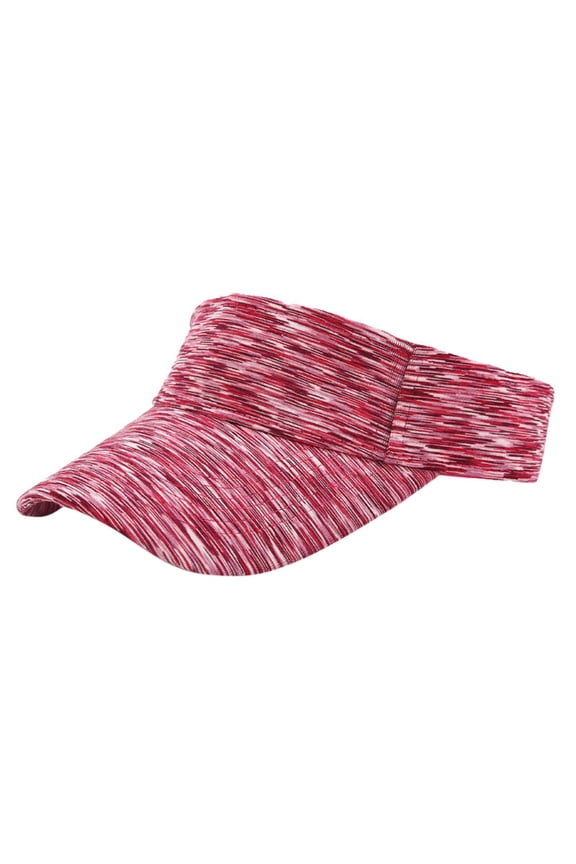 Sun Hats for Women Sun Visor Hat for Women Tie Dye Open Top Outdoor Sport Golf Sun Hat Hats for Women Red