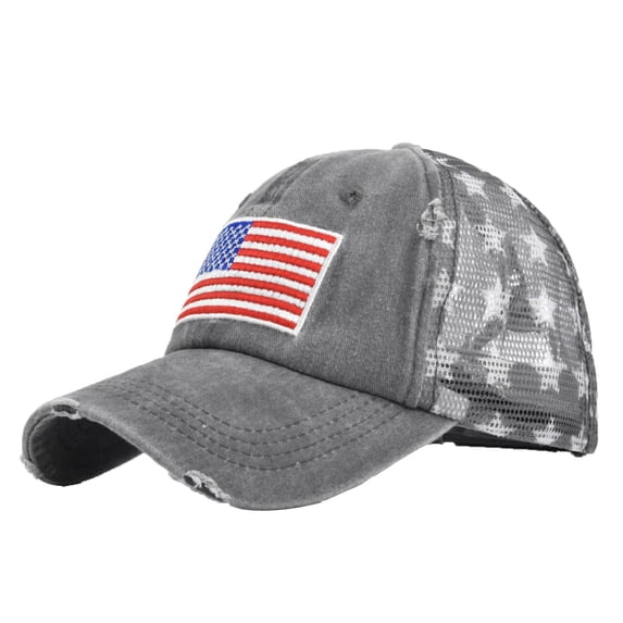 Certgust Hot Sales Under $1 250 Anniversary Usa Hat Womens Baseball Caps Adjustable Cotton Plain Hat Unstructured Low Profile for Daily Outdoor
