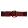 thumbnail image 1 of Certgust Under $10 Belts for Women Belts for Women Leather Elastic Waist Belt Stretchy Skinny Retro Gold Buckle for Jeans Pants Dress Fashion, 1 of 3