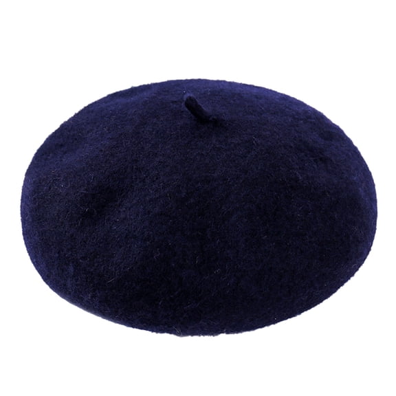 Certgust Under $10 Black Beret French Beret Hat for Women Winter Casual Knit Beret Cap Fashion Beanie