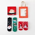 thumbnail image 1 of Certgust Under $10 Christmas Socks Women Christmas Socks Gift Set 4 Pairs Of Festive Patterned Comfortable Cotton Socks Unisex Gift, 1 of 3