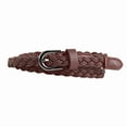 thumbnail image 1 of Certgust Under $10 Waist Belt Ladies Belt Leather Stretchy Elastic Skinny Waist Belt for Jeans Pants Dress Fashion Women with Gold Buckle, 1 of 3