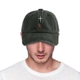 thumbnail image 1 of Certgust Under $10 Womens Baseball Caps Baseball Cap for Women Men Classic Dad Hat Adjustable Cotton Plain Cap Unstructured Low Profile, 1 of 3