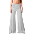thumbnail image 1 of Certgust Hot Sales Under $30 Wide Leg Pants Woman Wide Leg Pants Woman Flowy Drawstring Elastic Waist Trousers with Pockets Beach Vacation for Women, 1 of 8