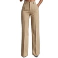 thumbnail image 1 of Certgust Hot Sales Wide Leg Pants Woman Wide Leg Pants Woman Dress Pants Work Slacks Stretchy Straight High Waisted Trousers Womens Pants, 1 of 5