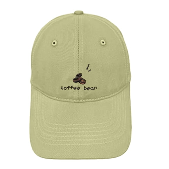 Certgust Women Baseball Cap Womens Baseball Caps Embroidered Coffee Pattern Tongue Fashion Casual Baseball Cap Women