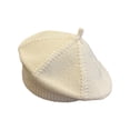 thumbnail image 1 of Certgust Women French Beret Hats Knit Hat Beanie Cap Color Winter Hat for Women and Girls Casual Use, 1 of 4
