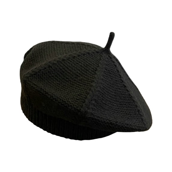 Certgust Women French Beret Hats Knit Hat Beanie Cap Color Winter Hat for Women and Girls Casual Use