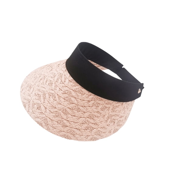 Certgust Hot Sales Women Sun Hat Sun Visor Hat for Women Structured Brim Lightweight Sports Visor for Running Tennis Beach Hats for Women