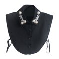 thumbnail image 1 of Certgust Hot Sales Women's Blouses Scarf Fake Half Shirts Faux False Collar for Girls Favors, 1 of 5