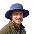 thumbnail image 1 of Certgust Women's Sun Hats Under $10 Sun Hat for Women Casual Hunting Jungle Outdoor Fishing Large Head Size Sun Hat Bucket Hats for Woman Blue, 1 of 9