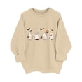 thumbnail image 1 of Certgust Women's Sweatshirts Under $10 Womens Pullover Funny B Print Long Sleeved O Neck Fashion Warm Autumn Winter Sweatshirt Tops, 1 of 8