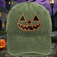 thumbnail image 1 of Certgust Womens Baseball Caps Under $5 Women Baseball Cap Halloween Adjustable Sun Hat Outdoor Masquerade Cotton Hat Womens Baseball Caps Green, 1 of 5