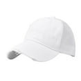 thumbnail image 1 of Certgust Womens Baseball Caps Womens Baseball Cap Denim Buckle Outdoor Sunscreen Sunshade Hat Baseball Caps Sun Visors for Women White, 1 of 3
