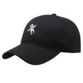 thumbnail image 1 of Certgust Hot Sales Womens Baseball Caps Womens Baseball Cap Unisex Fashion Astronaut Embroidery Hat Cap Baseball Cap Women Black, 1 of 9