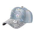 thumbnail image 1 of Certgust Womens Baseball Caps Womens Baseball Caps - Cute Baseball Hat Vintage Distressed Low Profile Embroidered Cotton Ladies Ball Ballcap, 1 of 5