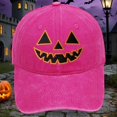 thumbnail image 1 of Certgust Womens Hats Baseball Caps Under $5 Women Baseball Cap Halloween Adjustable Sun Hat Outdoor Masquerade Cotton Hat Womens Baseball Caps Hot Pink, 1 of 5