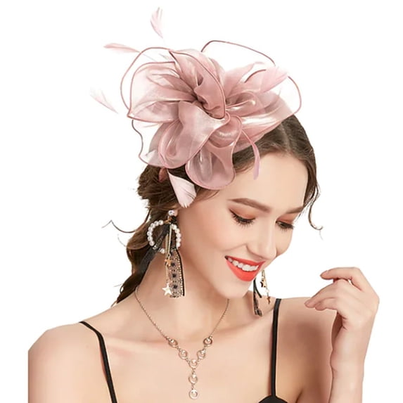 Certgust Hot Sales Womens Headbands Fashion Under$10 Fascinators Hats 20S 50S Pillbox Hat Cocktail Tea Party for Women