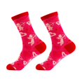 thumbnail image 1 of Certgust Womens Socks Under $10 Socks for Women Womens Socks Spring Socks Summer Socks Simple Pack Socks Breathable Socks Trendy Socks Floral Socks Slouch Socks Nude Socks Print Socks Casual Socks, 1 of 3