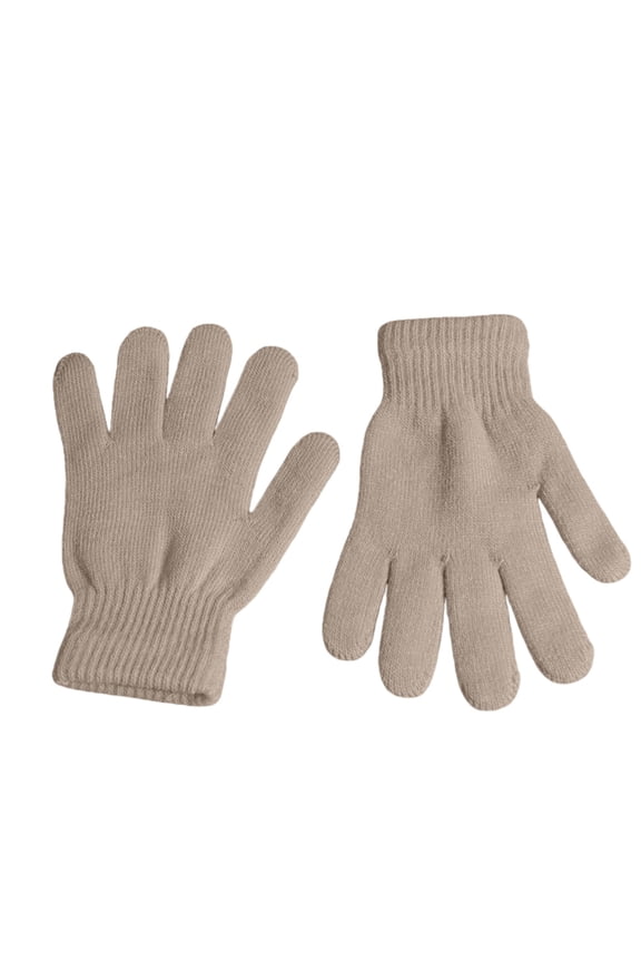Hot Sales Under $1 Workout Gloves Women Touch Screen Elastic Thermal Knit Lining Warm Gloves for Cold Weather