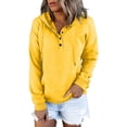 thumbnail image 1 of Certgust Zip Up Hoodie Womens Oversized Sweatshirt with Hood and Pockets Zip Up Long Sleeve Casual Fall Jacket, 1 of 6