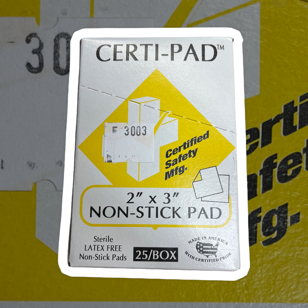 CertiPad 2" x 3" NonStick Gauze Pads 25/box