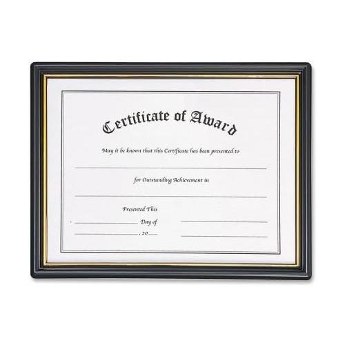 Certificate Of Achievement Frame 11" X 8.5" Insert WallMountable