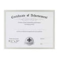 thumbnail image 1 of Certificate-size Brushed-Silver Aluminum 11x8one-half inch frame  - 8.5x11, 1 of 3