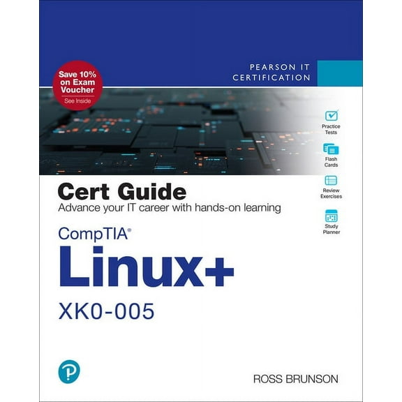 Certification Guide Comptia Linux+ Xk0-005 Cert Guide, (Paperback)
