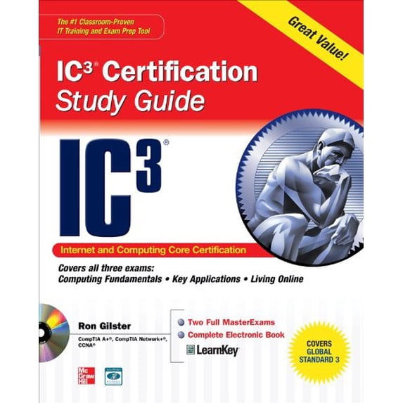 Pre-Owned Internet Core and Computing IC3 Certification Global Standard 3 Study Guide (Certification Press), 9780071638111, 0071638113, Paperback, 1 edition