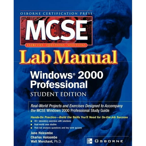 Certification Press Study Guides Certification Press MCSE Windows (R) 2000 Professional Lab Manual, Student Edition, (Paperback)