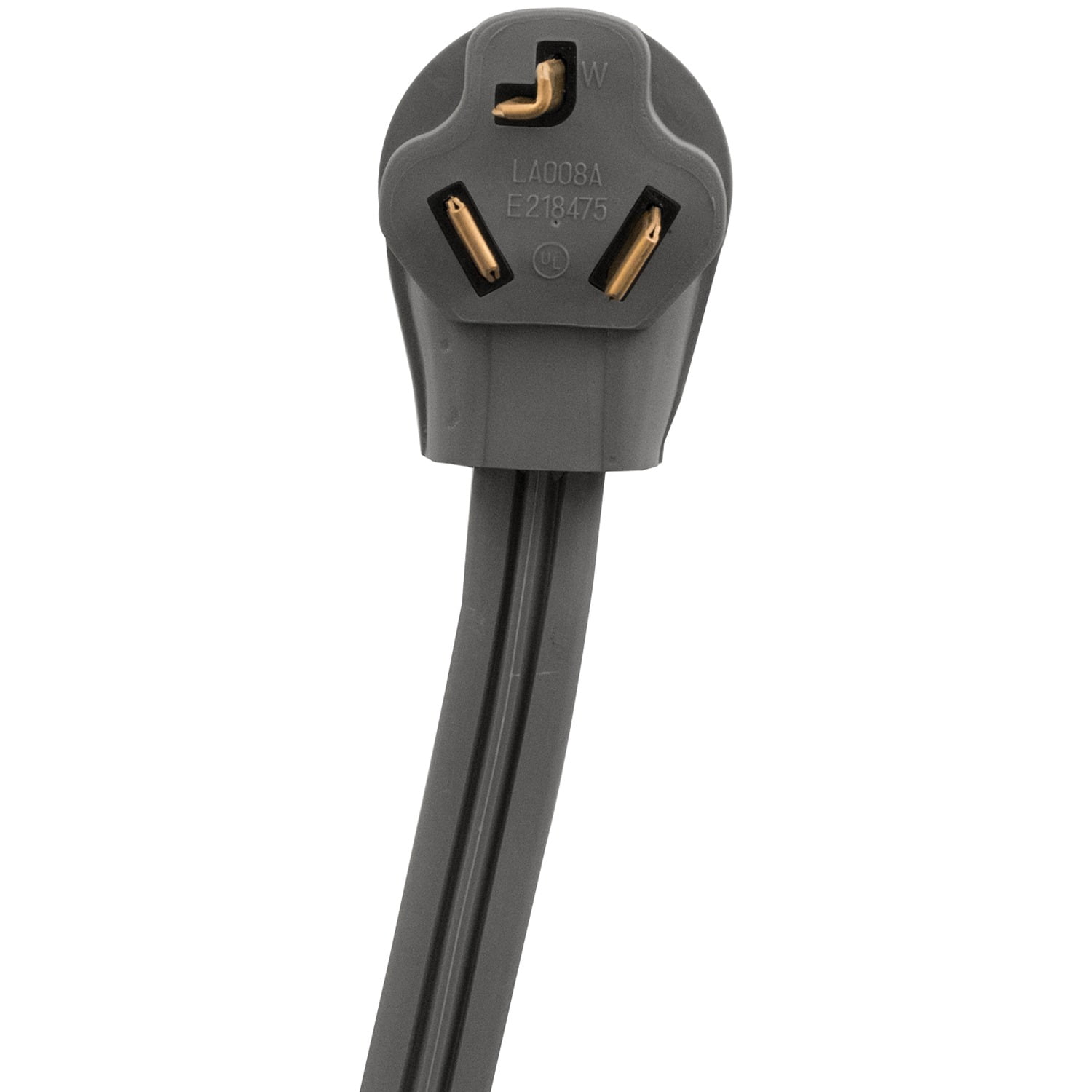 Certified Appliance Accessories 90-1010 3-Wire Open-Eyelet 30-Amp Dryer Cord, 4ft