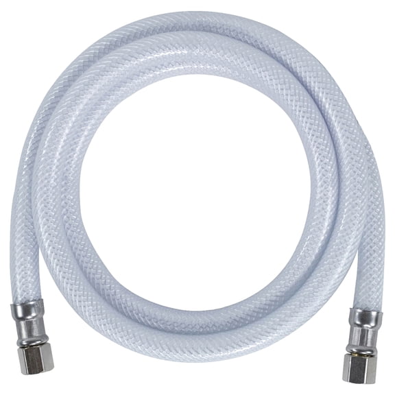 Certified Appliance Accessories PVC Ice Maker Connector with 1/4-In. Compression, 5 Ft.