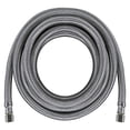 thumbnail image 1 of Certified Appliance Accessories Braided Stainless Steel PVC Ice Maker Connector with 1/4-In. Compression, 15 Ft., 1 of 6