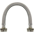 thumbnail image 1 of Certified Appliance Accessories WI12SSFF Braided Stainless Steel Water-Inlet Hose, 1ft, 1 of 5