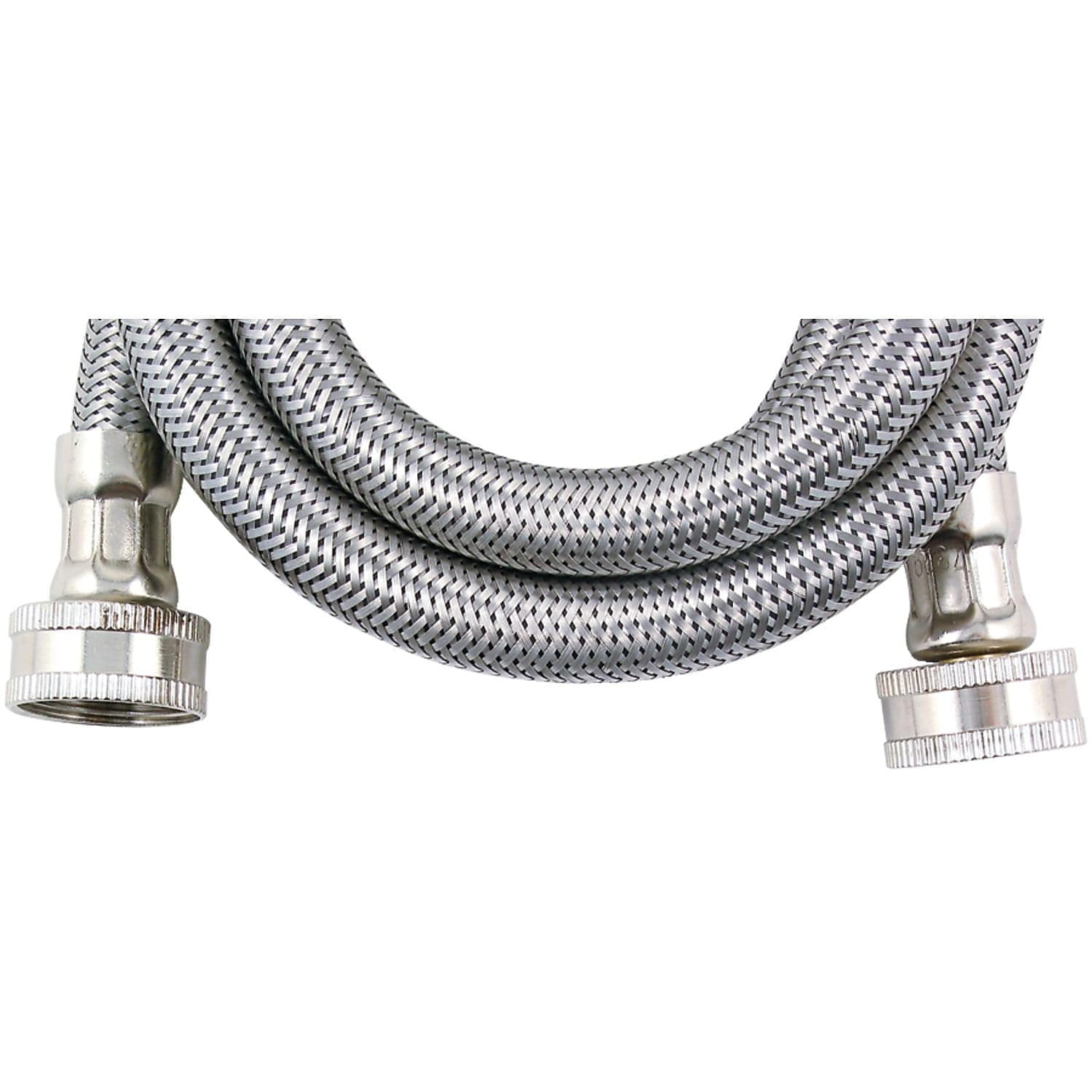 Certified Appliance Accessories WM96SS Braided Stainless Steel Washing
