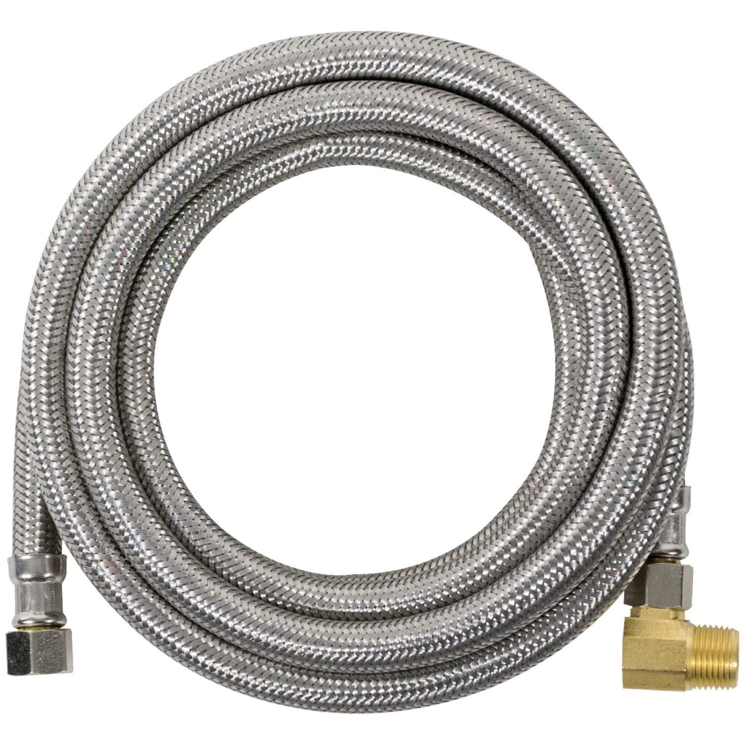 Certified Appliance DW96SSBL Stainless Steel Dishwasher Connector, 8ft, Silver