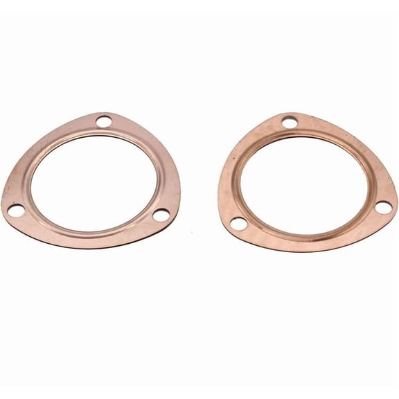 Certified Automotive Experts 3 Inch Copper Header Collector Gaskets Pair
