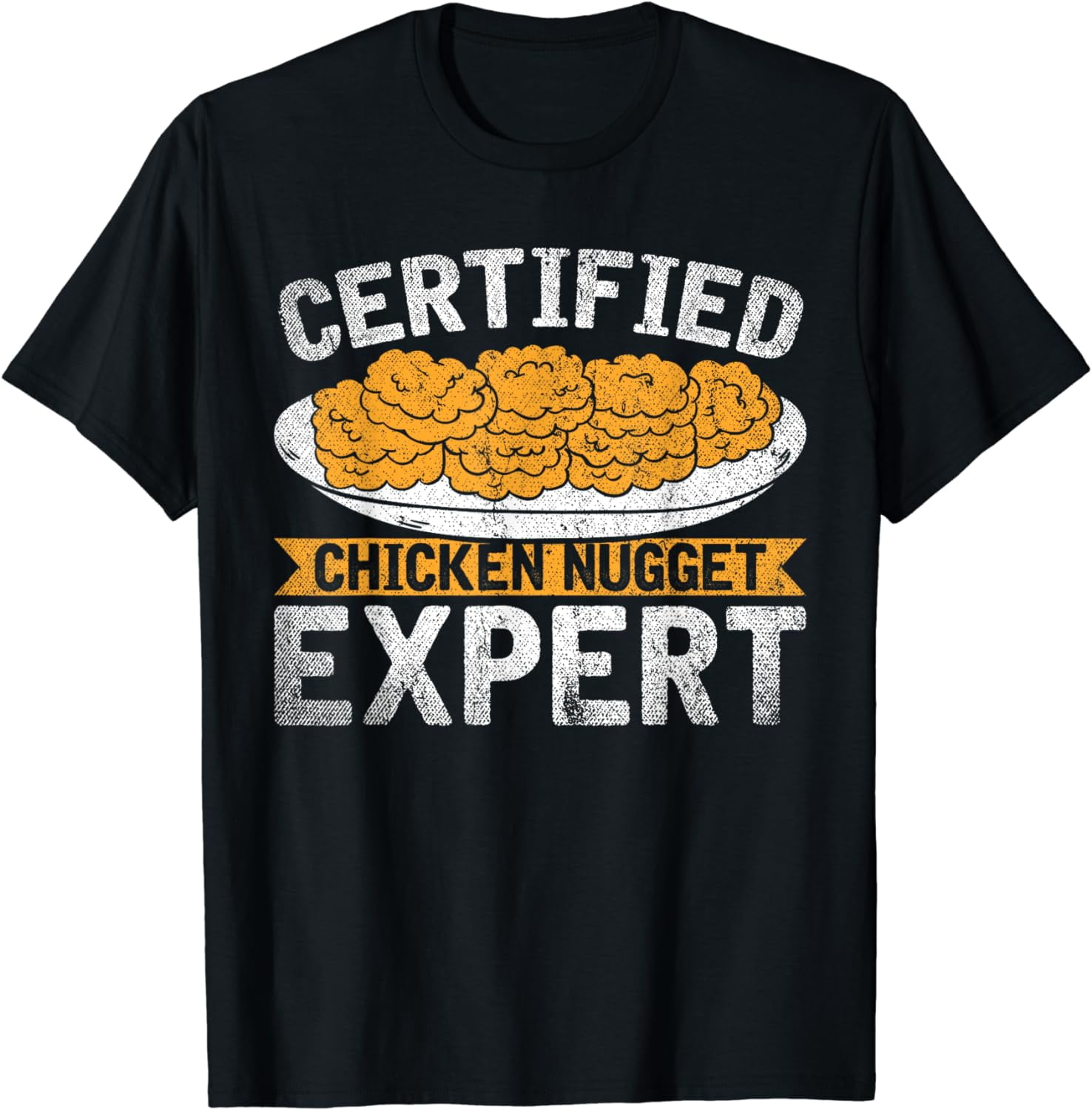 T-shirt Drôle "My Favorite Is The Nugget" - Pour Amateurs De Nuggets - 100% Coton - Taille S à XXXL