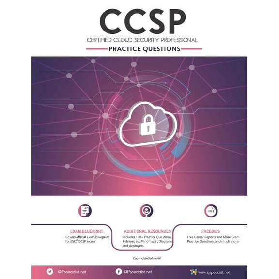 Certified Cloud Security Professional Practice Questions: 250+, (Paperback)