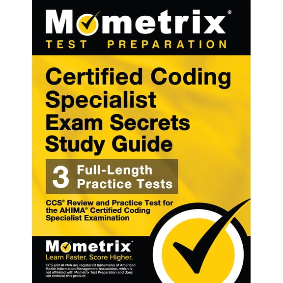 Certified Coding Specialist Exam Secrets Study Guide