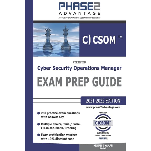 Certified Cyber Security Operations Manager: Exam Prep Guide (Paperback)