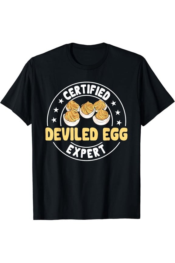 Certified Deviled Egg Expert Deviled Eggs T-Shirt