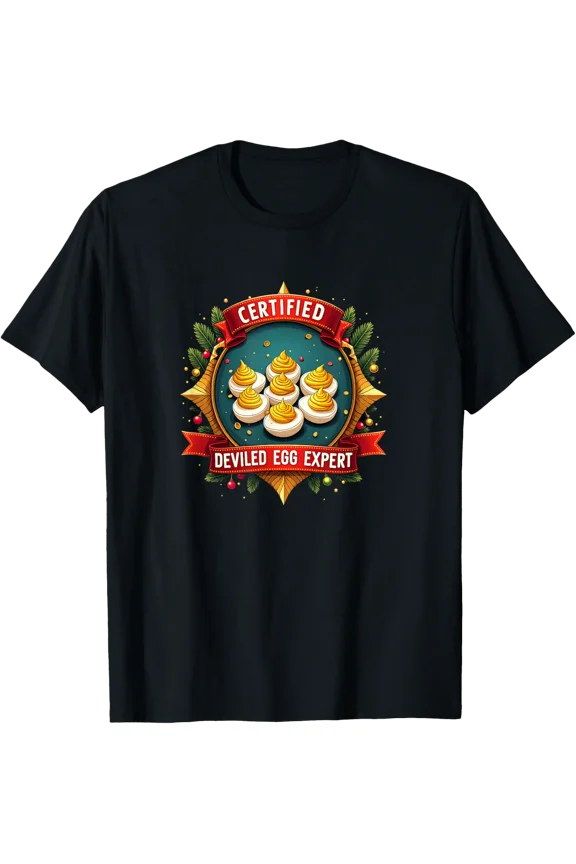 Certified Deviled Egg Expert Deviled Eggs T-Shirt