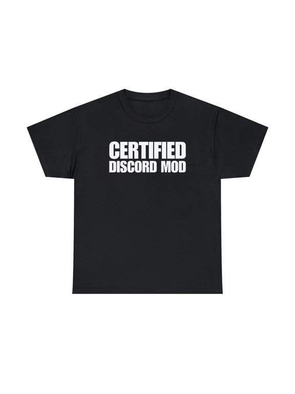 Certified Discord Mod shirt