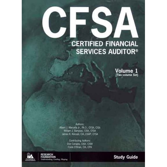 Pre-Owned CFSA Certified Financial Services Auditor: Examination Study Guide Paperback