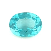 Certified Genuine 1.25 Carat Apatite Oval Shape Mixed Cut 8x6 mm Loose Gemstone