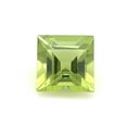 thumbnail image 1 of Certified Genuine 1.25 Carat Peridot Square Shape Step Cut 6x6 mm Loose Gemstone August Birthstone, 1 of 7