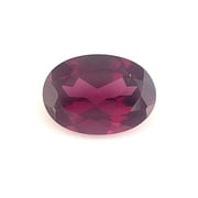 Certified Genuine 1 Carat Rhodolite Garnet Oval Shape Brilliant Cut 7x5 mm Loose Gemstone January Birthstone