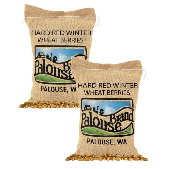Certified Glyphosate Residue Free Hard Red Winter Wheat Berries | 10 LBS | Family Farmed in Washington State | Non-GMO Project Verified | 100% Non-Irradiated | Certified Kosher Parve | Field Traced |